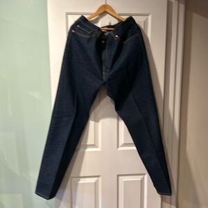 Men’s Dark Blue Levi’s 505 Jeans